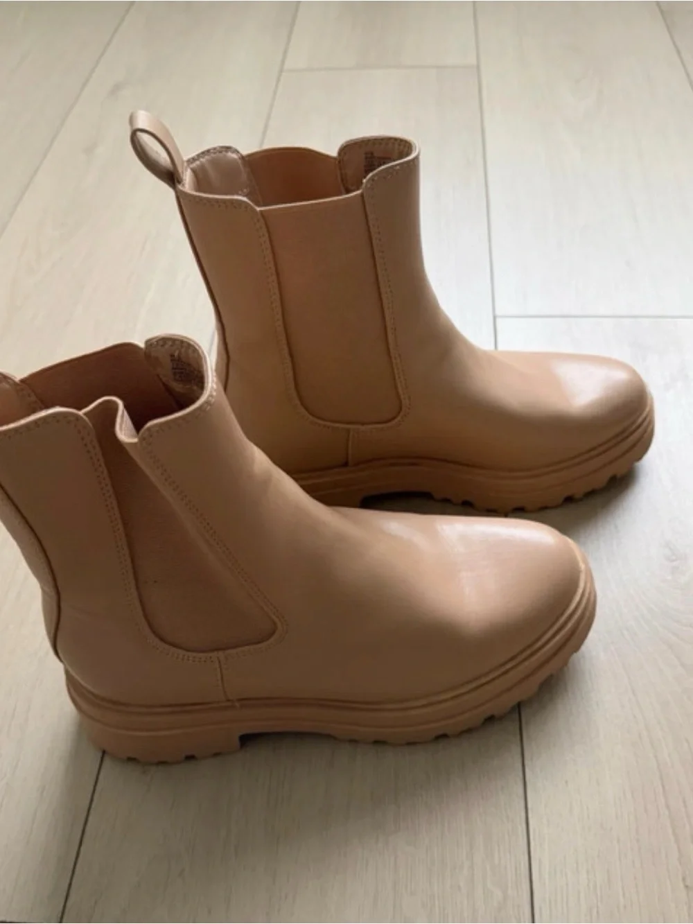 a new day Nude Chelsea Platform Boots - Picture 4 of 9